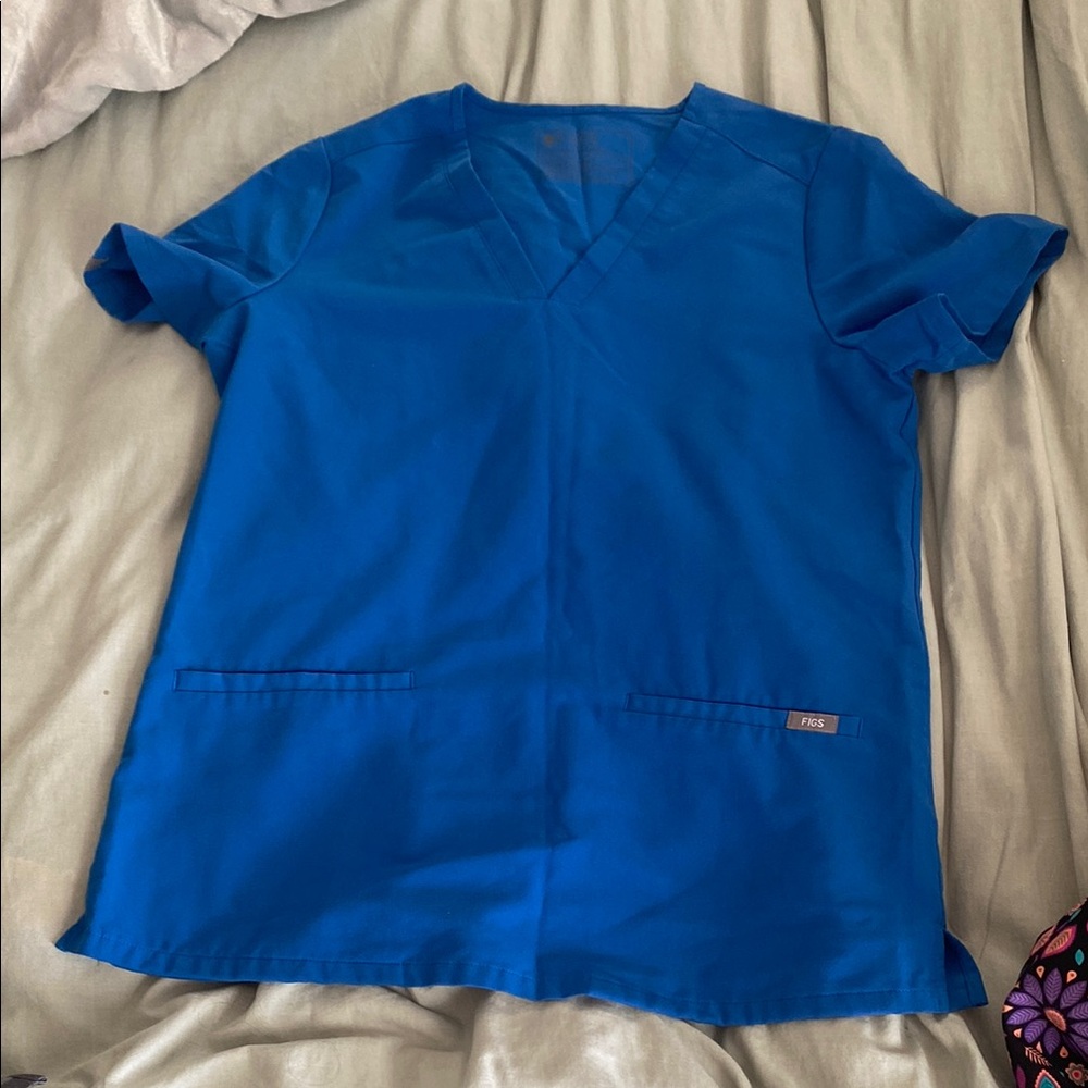 Figs Casma Scrub Top